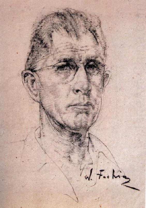 Portrait of man, Nikolay Fechin